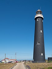 The 1904 lighthouse. Old Dungeness Lighthouse.jpg