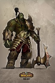 Orc Grunt, an orc from Warcraft