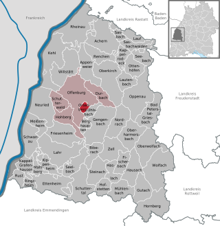 <span class="mw-page-title-main">Ortenberg, Baden-Württemberg</span> Municipality in Baden-Württemberg, Germany