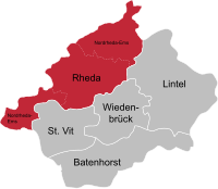 Ortsteile Rheda-Wiedenbrück - Rheda