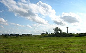 Geologi Ås: Aflang bakke dannet af smeltevandsaflejringer