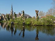 Sint-Franciskuskerk vanaf de Waardsedijk