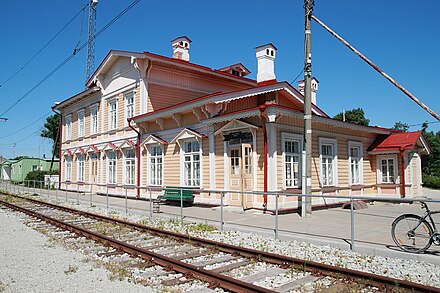 Paldiski railway station in 2011.