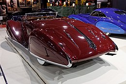 Paris - Rétromobile 2012 - Delahaye type 165 cabriolet - 1939 - 003.jpg