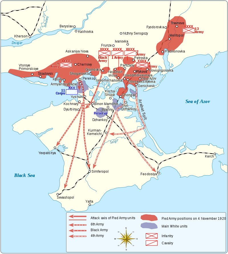 El plan acordado por bolcheviques y el Ejército Negro. Autor: Goran tek-en, 17/01/2018. Fuente: Wikimedia Commons  / CC BY-SA 4.0
