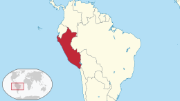 Location of Peru Peru in its region.svg