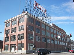 Pevely Dairy Company Plant ofis binası (güneybatı görünümü) .JPG