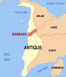 Mapa a pakabirukan ti Barbaza