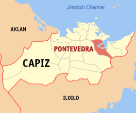 Mapa a pakabirukan ti Pontevedra