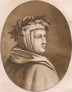 Portrait of Guido Cavalcanti from Rime, 1813 - BEIC.tif