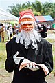 Portrait photo of a masquerade