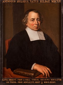 Portret van Antonius Hulsius, hoogleraar Godgeleerdheid en Hebreeuws te Leiden Icones 92.tiff