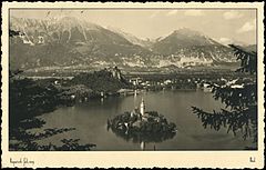 Postcard of Lake Bled 1939.jpg