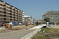 Čeština: Rekonstrukce tramvajové trati na Letné v ulici Milady Horákové v létě 2012, Praha English: Reconstruction of tram track at Letná in summer 2012, Prague, CZ