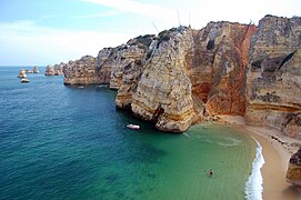 Praia da Dona Ana cliffs.jpg
