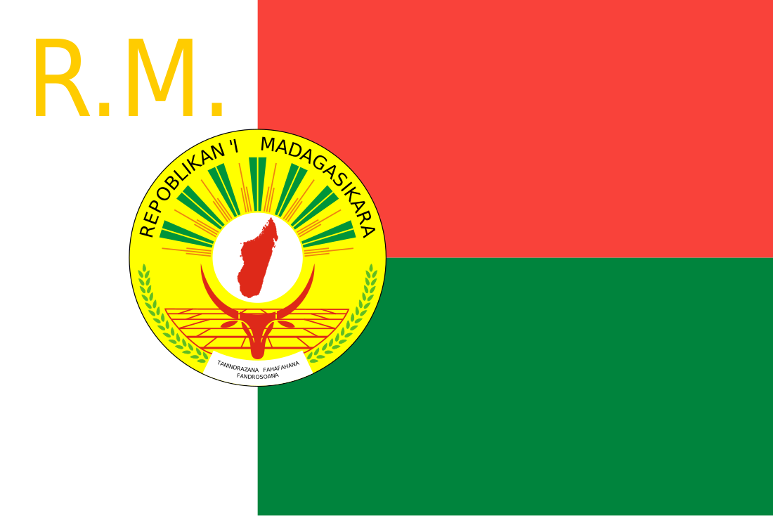 File:Presidential Standard of Madagascar.svg