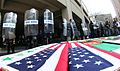 Image 8Mock coffins placed near the offices of defense contractors. (from Protests against the Iraq War)