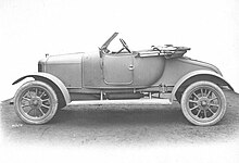 Clyno's Prototype Car Prototype Clyno Car 1916-17.jpg