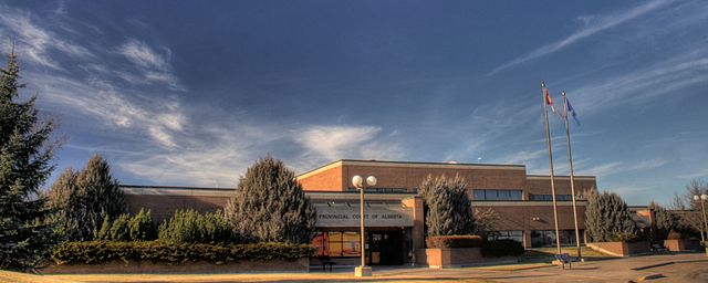 The provincial building in Morinville