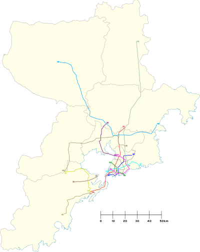 Qingdao Metro perspective planning map, 2005.svg