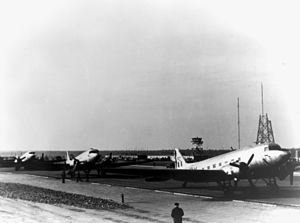 RAF C-47s at Berlin-Tegel 1948.jpg