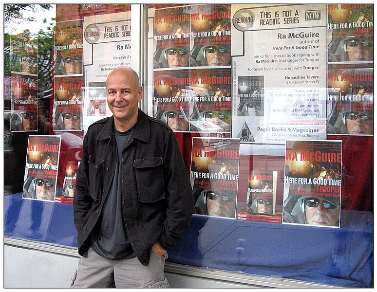 File:Ra McGuire, Toronto ON, 2006 book launch.jpg