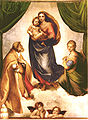 Sixtinske Madonna, 1512 / 1513