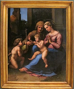 Raffaello e aiuti, madonna del divino amore, 1516, Q146, 01.JPG