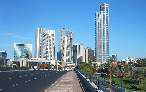 Diamond Exchange District also known as "The Bursa Area" of Ramat Gan