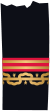 Rank insignia of tenente generale of the Regia Marina.svg