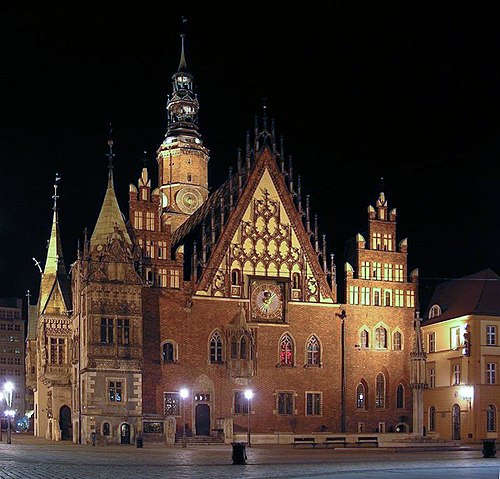 Wrocław, The Old Town Hall in the Market Square