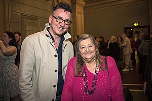 Hawley and Norma Waterson in 2016 Richard Hawley and Norma Waterson (26121557463).jpg