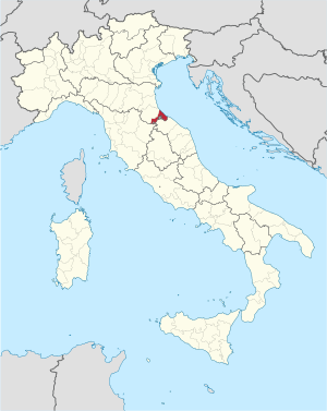 Cherta de provinzia de Rimini