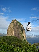 Sugarloaf mountain in Rio de Janeiro