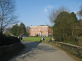 Rivington Hall country house in Rivington, Lancashire, UK