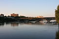 The Jefferson Street Bridge in Rockford, Illinois, USA.