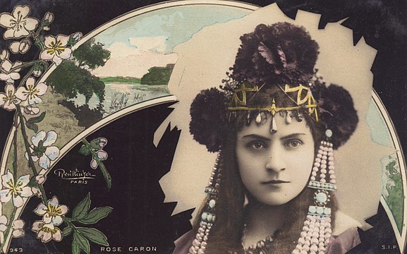 Rose Caron, by Reutlinger, circa 1905