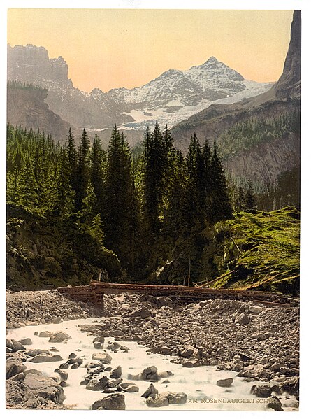 File:Rosenlaui Glacier and Gorge, Bernese Oberland, Switzerland-LCCN2001701288.jpg