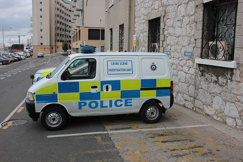File:Royal Gibraltar Police crime scene van (side).JPG