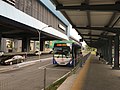 Feeder bus stop at Jalan Cheras.