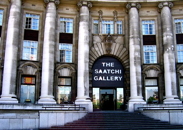 The Saatchi Gallery was based at County Hall 2003–2005