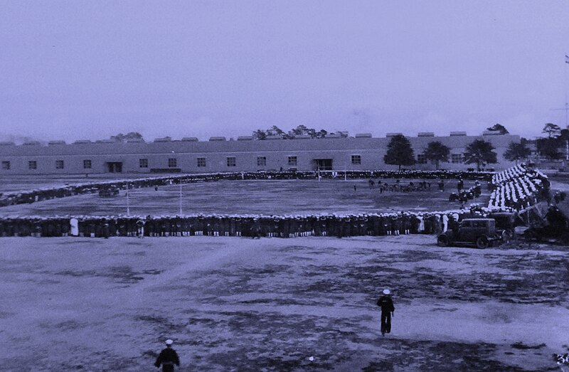 File:Sailors watching football game during U.S. Navy Boot Camp, Hampton Roads, Virginia, 1919 (21895863455).jpg