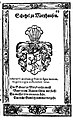 Wappen der hessischen Schetzel zu Merxhausen: „ein weisser Löw im roten steht“