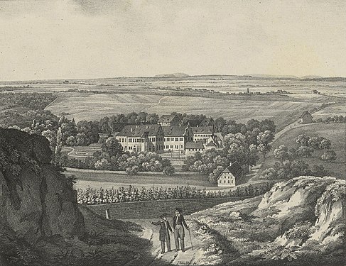 Schloss Stetten um 1830