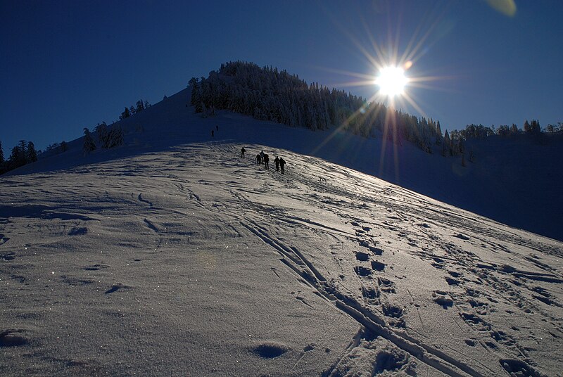 File:Schneeschuhtour Tannschwärze Reichraminger Hintergebirge 20081228b.jpg