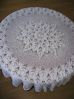 <span class="mw-page-title-main">Lace knitting</span>