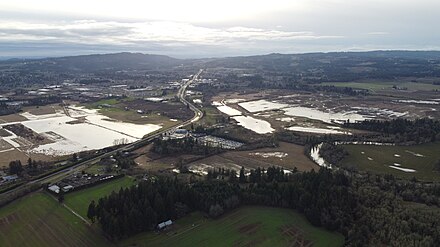 Sherwood from Above - Further down 99W