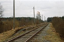 Der eingestellte Bahnhof Sigaste