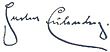 handtekening van Herbert Eulenberg