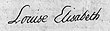 14 aout 1727: Louise-Élisabeth de Bourbon (jumelle de Henriette-Anne) 110px-Signature_of_Louise_%C3%89lisabeth_de_France%2C_daughter_of_Louis_XV%2C_1753